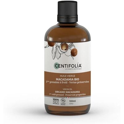Aceite Corporal de Macadamia Orgánico Centifolia - 100ml Aceite Corporal de Macadamia Orgánico Centifolia - 100ml