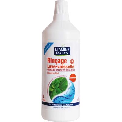 Etamine du Lys Liquide de rinçage 1L - Écologique, Séchage rapide, Sans traces - Publicité Etamine du Lys Liquide de rinçage 1L - Écologique, Séchage rapide, Sans traces - Publicité