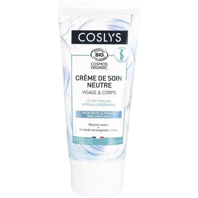 Crème Neutre Visage et Corps Coslys - Soin de la Peau - Publicité Crème Neutre Visage et Corps Coslys - Soin de la Peau - Publicité