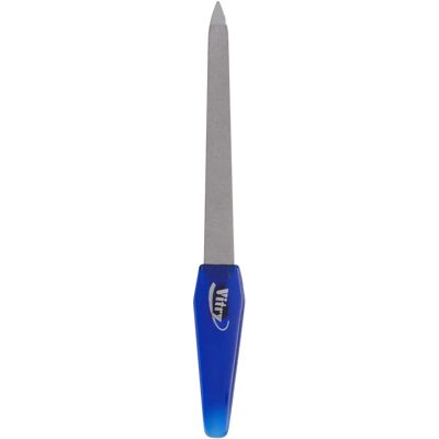 Lime à ongles Vitry en acier inoxydable - 13cm - Qualité professionnelle Lime à ongles Vitry en acier inoxydable - 13cm - Qualité professionnelle