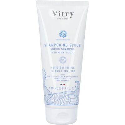 Shampooing Exfoliant au Sel Marin Vitry - 200 ml - Publicité Shampooing Exfoliant au Sel Marin Vitry - 200 ml - Publicité