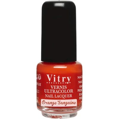 Vitry Mini Esmalte N°28 Laranja Sanguínea - Esmalte Vitry Mini Esmalte N°28 Laranja Sanguínea - Esmalte