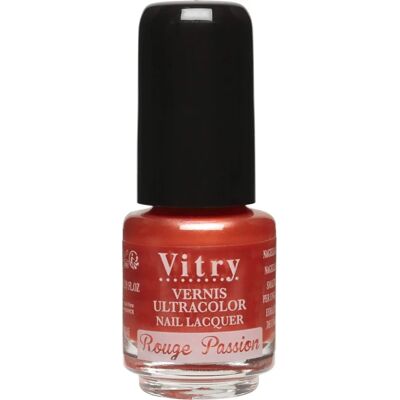 Vitry Mini Esmalte Rojo Pasión - Esmalte de Uñas Vitry Mini Esmalte Rojo Pasión - Esmalte de Uñas