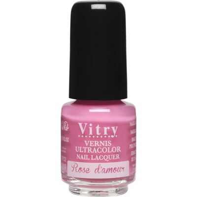 Esmalte de Uñas Mini Rose d'Amour de Vitry - Duradero, Transpirable, Compacto Esmalte de Uñas Mini Rose d'Amour de Vitry - Duradero, Transpirable, Compacto