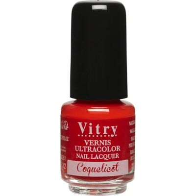 Esmalte de uñas mini Vitry Coquelicot - Transpirable y duradero Esmalte de uñas mini Vitry Coquelicot - Transpirable y duradero