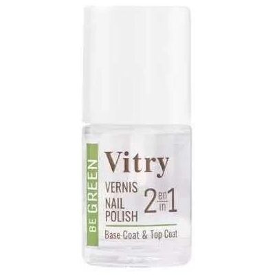 VITRY Be Green 2-in-1 Nagellak - Vegan, Natuurlijke Ingrediënten VITRY Be Green 2-in-1 Nagellak - Vegan, Natuurlijke Ingrediënten