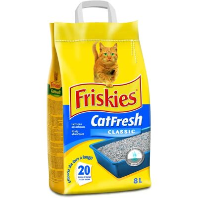 FRISKIES Lettiera Gatto 8kg - Comfort e Freshness FRISKIES Lettiera Gatto 8kg - Comfort e Freshness