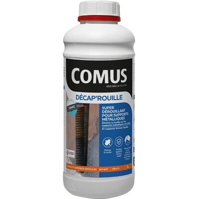 Comus - Détartreur de Rouille pour Supports Métalliques 1L - Publicité Comus - Détartreur de Rouille pour Supports Métalliques 1L - Publicité