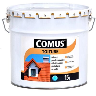 COMUS - TOITURE - Gris ardoise - 10L - Roof Paint - Publicité COMUS - TOITURE - Gris ardoise - 10L - Roof Paint - Publicité