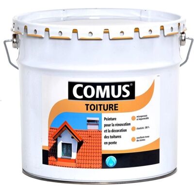 Pintura para techos COMUS 10L - Impermeable, Resistente a UV, Flexible Pintura para techos COMUS 10L - Impermeable, Resistente a UV, Flexible