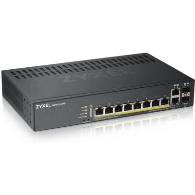 Zyxel GS1920-8HPV2 - Commutateur Gigabit Ethernet PoE - Géré - Montage mural - Publicité Zyxel GS1920-8HPV2 - Commutateur Gigabit Ethernet PoE - Géré - Montage mural - Publicité