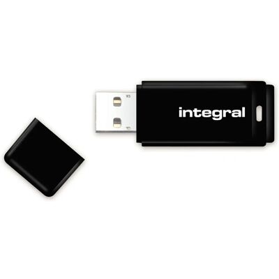 Integral 32GB USB 2.0 Drive - Preto - Pendrive USB Integral 32GB USB 2.0 Drive - Preto - Pendrive USB