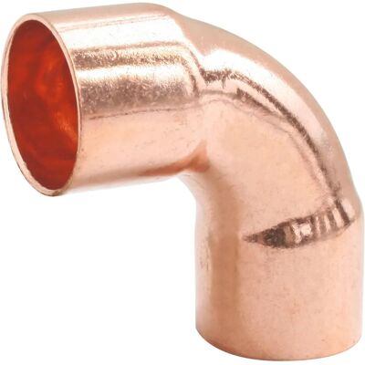 Somatherm Model Ø16 Copper 90° Double Female Elbow - Pipe Fitting Somatherm Model Ø16 Copper 90° Double Female Elbow - Pipe Fitting