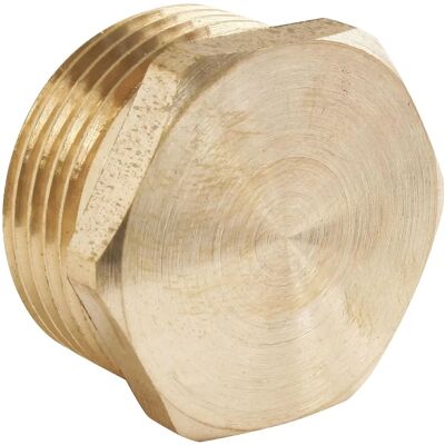 Somatherm for you Brass Cap Male 15/21 - Pipe Fitting Somatherm for you Brass Cap Male 15/21 - Pipe Fitting
