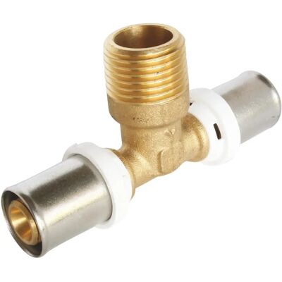 SOMATHERM FOR YOU Modello 5721-20-15-20 Raccordo per tubo multilayer - Maschio 15/21 al centro SOMATHERM FOR YOU Modello 5721-20-15-20 Raccordo per tubo multilayer - Maschio 15/21 al centro