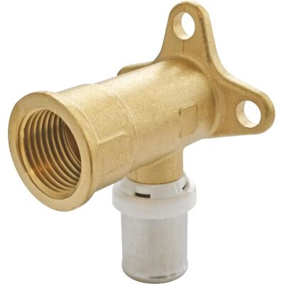 SOMATHERM FOR YOU 5760-16-15 Raccordo murale - Compatibile con tubi multistrato Ø16, raccordo 15/21 (1/2"), Acciaio inossidabile SOMATHERM FOR YOU 5760-16-15 Raccordo murale - Compatibile con tubi multistrato Ø16, raccordo 15/21 (1/2"), Acciaio inossidabile