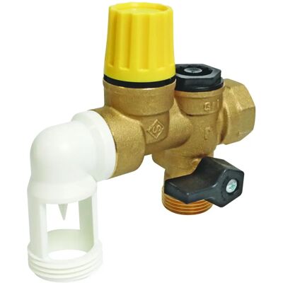 Groupe de Sécurité SOMATHERM FOR YOU - Teflon, 20/27 (3/4") - Pour eau calcaire Groupe de Sécurité SOMATHERM FOR YOU - Teflon, 20/27 (3/4") - Pour eau calcaire