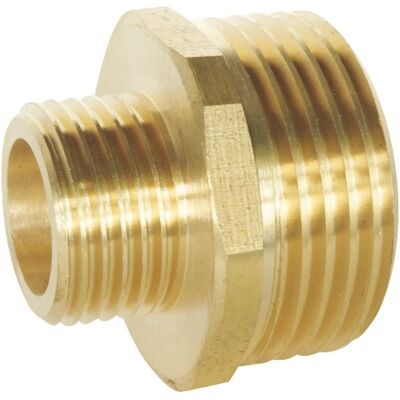 Somatherm - Machón enroscable de latón bruto - 26/34 - Brass threaded fitting Somatherm - Machón enroscable de latón bruto - 26/34 - Brass threaded fitting