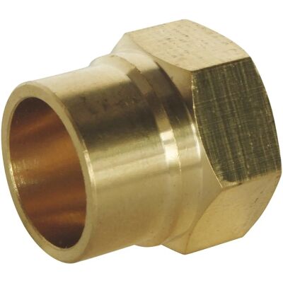 Somatherm for you - Raccord laiton droit Ø16 - 15/21(1/2") - Pipe fitting - Publicité Somatherm for you - Raccord laiton droit Ø16 - 15/21(1/2") - Pipe fitting - Publicité