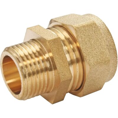 Somatherm Modèle 20/27 Raccord en laiton pour tuyau cuivre Somatherm Modèle 20/27 Raccord en laiton pour tuyau cuivre