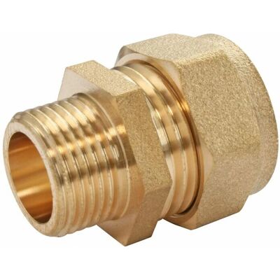 Raccord de Compression en Laiton Somatherm - 20/27 - Raccord de Tuyau Raccord de Compression en Laiton Somatherm - 20/27 - Raccord de Tuyau
