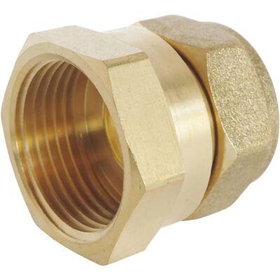 Somatherm 20/27 Raccord de Compression en Laiton - Pour Tube en Cuivre 18mm Somatherm 20/27 Raccord de Compression en Laiton - Pour Tube en Cuivre 18mm