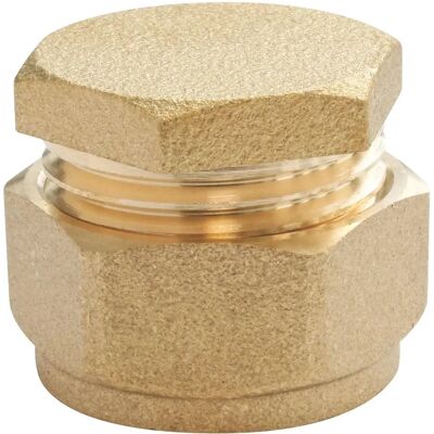 SOMATHERM FOR YOU - Bouchon anello di compressione Ottone - Ø16 - buisleiding SOMATHERM FOR YOU - Bouchon anello di compressione Ottone - Ø16 - buisleiding