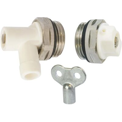 SOMATHERM FOR YOU - 601520402 - 15x21 - 5 mm sleutel - Ontluchtingsset SOMATHERM FOR YOU - 601520402 - 15x21 - 5 mm sleutel - Ontluchtingsset