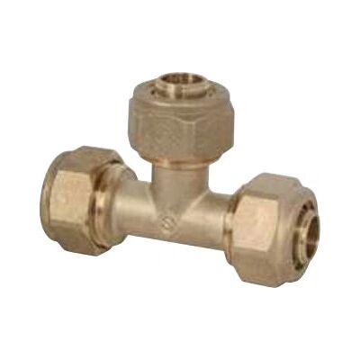 Ayor 2032-20 PEX compressie T-stuk - Sanitair koppeling Ayor 2032-20 PEX compressie T-stuk - Sanitair koppeling