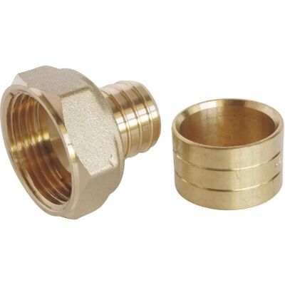 Ayor Latón 20/27 Conector de Tubería - Conexión Fácil, Resistente a la Corrosión Ayor Latón 20/27 Conector de Tubería - Conexión Fácil, Resistente a la Corrosión