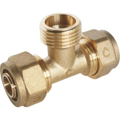 Ayor Male Compression Pipe Connector - M15/21 - Ø20 Ayor Male Compression Pipe Connector - M15/21 - Ø20