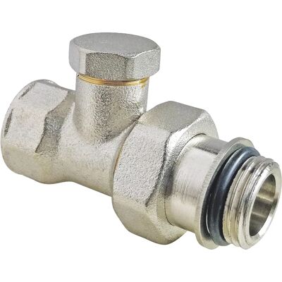 Ayor Nickel weibliches Einstellventil - Heizkörperbalancer 1/2" Ayor Nickel weibliches Einstellventil - Heizkörperbalancer 1/2"