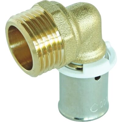 Somatherm 20mm PER Coude Mâle - Connexion Rapide et Fiable - Raccord de Tuyau - Publicité Somatherm 20mm PER Coude Mâle - Connexion Rapide et Fiable - Raccord de Tuyau - Publicité