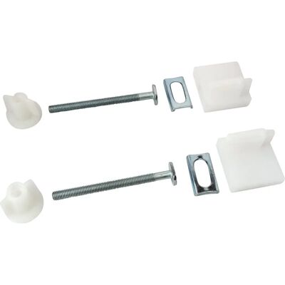 Somatherm for you - Fixation d'abattant WC 75mm - Metallo Somatherm for you - Fixation d'abattant WC 75mm - Metallo