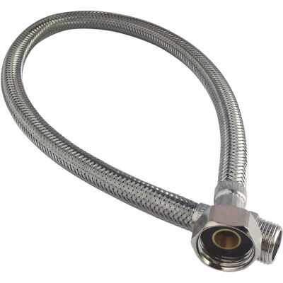 Flexible sanitaire en acier inoxydable Somatherm - 30cm - Modèle DN8 Flexible sanitaire en acier inoxydable Somatherm - 30cm - Modèle DN8