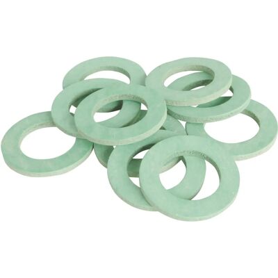 SOMATHERM FOR YOU CJ703 - Ensemble de 5 joints en fibre verte - Raccords d'eau haute pression SOMATHERM FOR YOU CJ703 - Ensemble de 5 joints en fibre verte - Raccords d'eau haute pression