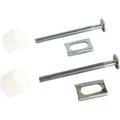 SOMATHERM 75mm Fissaggio Sedile WC - Piastre e Dadi in Metallo SOMATHERM 75mm Fissaggio Sedile WC - Piastre e Dadi in Metallo