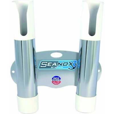 Seanox Stainless Steel Double Rod Holder 260mm - Rod Holder Seanox Stainless Steel Double Rod Holder 260mm - Rod Holder