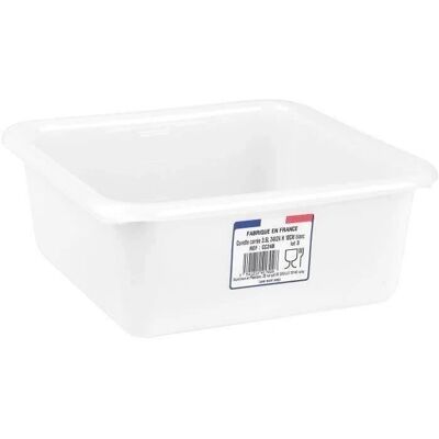 No Brand - Ciotola Quadrata - 3.5L - 24cm - Bowl No Brand - Ciotola Quadrata - 3.5L - 24cm - Bowl