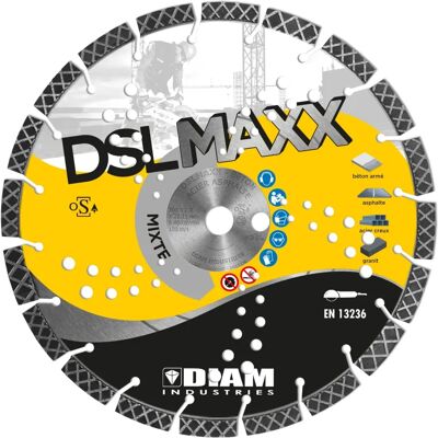 DIAM INDUSTRIES - Disco diamantino mixto para concreto 300mm - 20mm - Disco Diamante DIAM INDUSTRIES - Disco diamantino mixto para concreto 300mm - 20mm - Disco Diamante