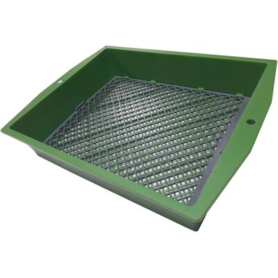 Ecovi Tamis à compost - Maille ajustable, Léger, 36,5cm - Publicité Ecovi Tamis à compost - Maille ajustable, Léger, 36,5cm - Publicité