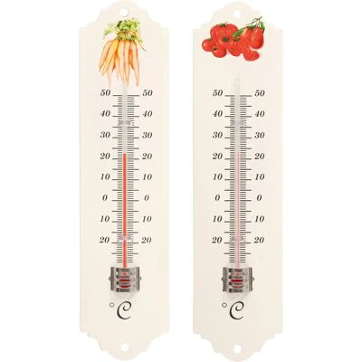 Spear Jackson - 20cm Metall-Thermometer - Innenbereich - Thermometer Spear Jackson - 20cm Metall-Thermometer - Innenbereich - Thermometer