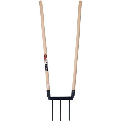 Jackson 81221 - forca da giardinaggio - 110cm di lunghezza - 3 denti - Manico in legno - Ecologico Jackson 81221 - forca da giardinaggio - 110cm di lunghezza - 3 denti - Manico in legno - Ecologico