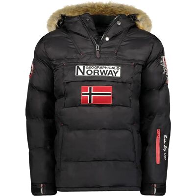 Geographical Norway Boker - Noir - Veste Matelassée Homme XL - Publicité Geographical Norway Boker - Noir - Veste Matelassée Homme XL - Publicité