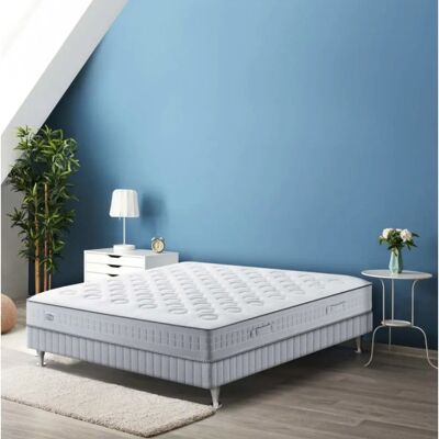 Simmons SW1 1620 - Matelas à ressorts ensachés 160x200cm - Fabriqué en France - Publicité Simmons SW1 1620 - Matelas à ressorts ensachés 160x200cm - Fabriqué en France - Publicité