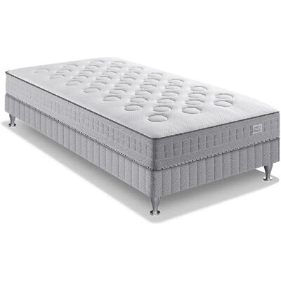 Ensemble Matelas Simmons - 90x200 - Ressorts - Publicité Ensemble Matelas Simmons - 90x200 - Ressorts - Publicité