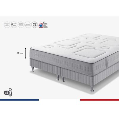 Matelas Simmons 580 ressorts ensachés - Lit - Publicité Matelas Simmons 580 ressorts ensachés - Lit - Publicité