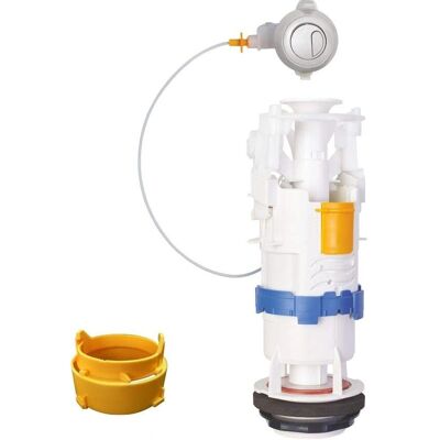 Mécanisme universel à double flux Régiplast - chasse d'eau 3,6L - Publicité Mécanisme universel à double flux Régiplast - chasse d'eau 3,6L - Publicité
