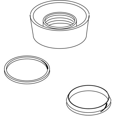 REGIPLAST Haute Europe 32x50 Écrou et Joint pour réservoir WC - Publicité REGIPLAST Haute Europe 32x50 Écrou et Joint pour réservoir WC - Publicité