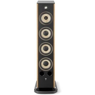 Enceintes colonne Focal Aria Evo X N°3 Noire en Noyer - Publicité Enceintes colonne Focal Aria Evo X N°3 Noire en Noyer - Publicité
